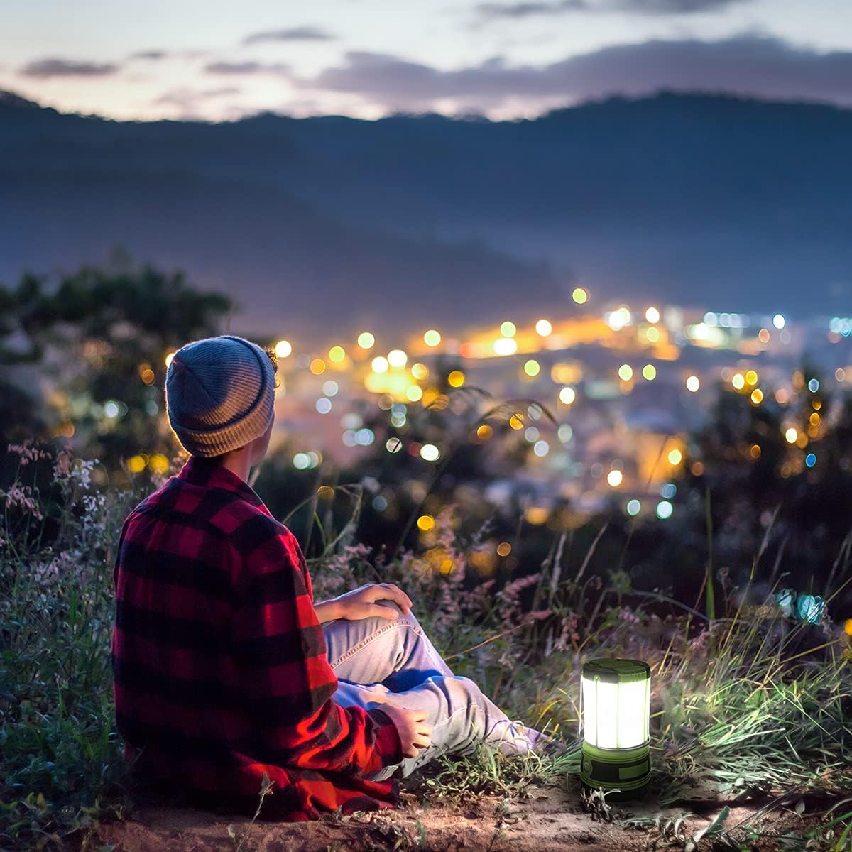 Lepro 3 in 1 Rechargeable Camping Lantern with 2 Torches, 1000lm Camping Lights Battery Powered, 4 Modes Torch Lantern Rechargeable for Power Cuts, Emergency Lighting, Camping Tent, Storm, etc. - Image 8