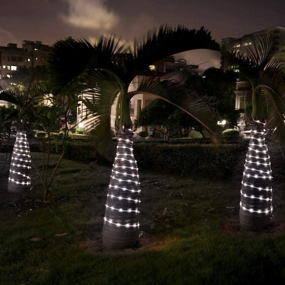 Lepro Outdoor Rope Lights Mains Powered, Connectable, 10m/33ft 240 LED Outdoor Lights Plug in, Bright Cool White, Low Voltage, Waterproof Thick Rope Lights for Garden, Tree, Pathway and More - Image 5
