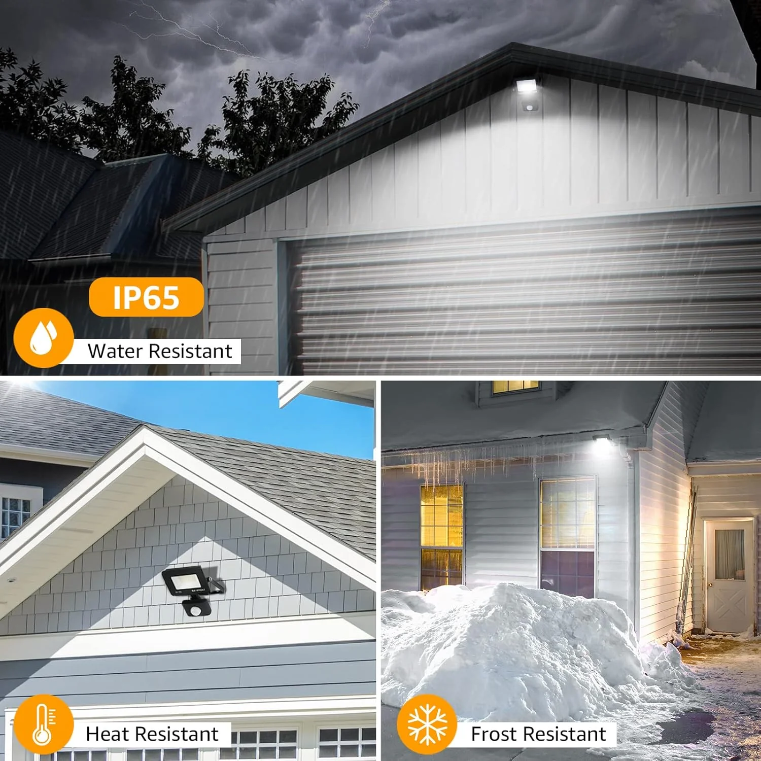 Lepro 10W Security Lights Outdoor Motion Sensor, Security Light, 850 Lumen, Waterproof, Ultra Thin Flood Light, PIR Lights Outdoor, Perfect for Garden, Forecourt, Backyard, Garages and More - Image 6