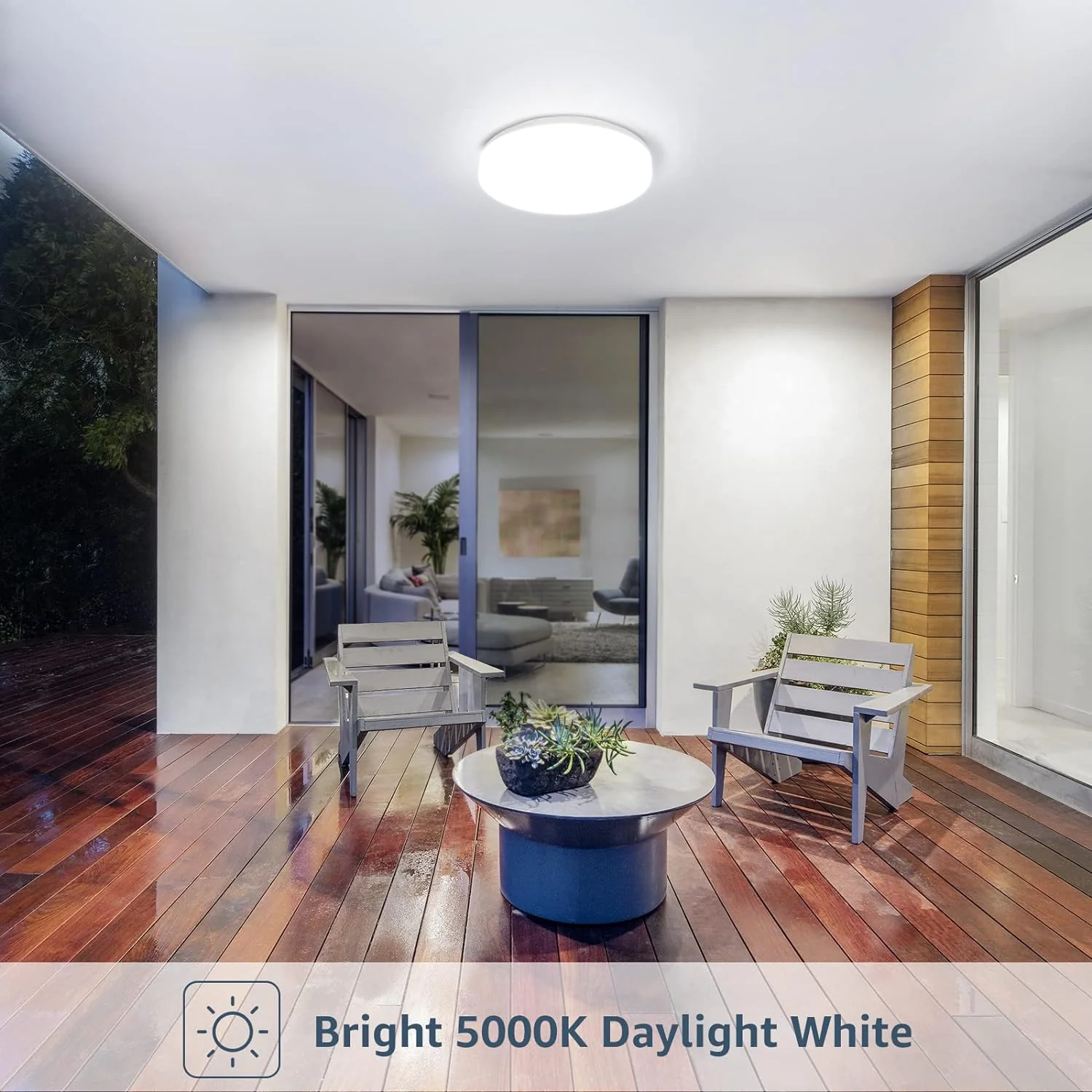 Lepro Bathroom Light, 15W 1500lm Ceiling Lights, 100W Equivalent, Waterproof IP54, Small, Dome, Modern, Flush Ceiling Light for Kitchen, Bulkhead, Toilet, Porch, Bedroom, Utility Room and More - Image 5