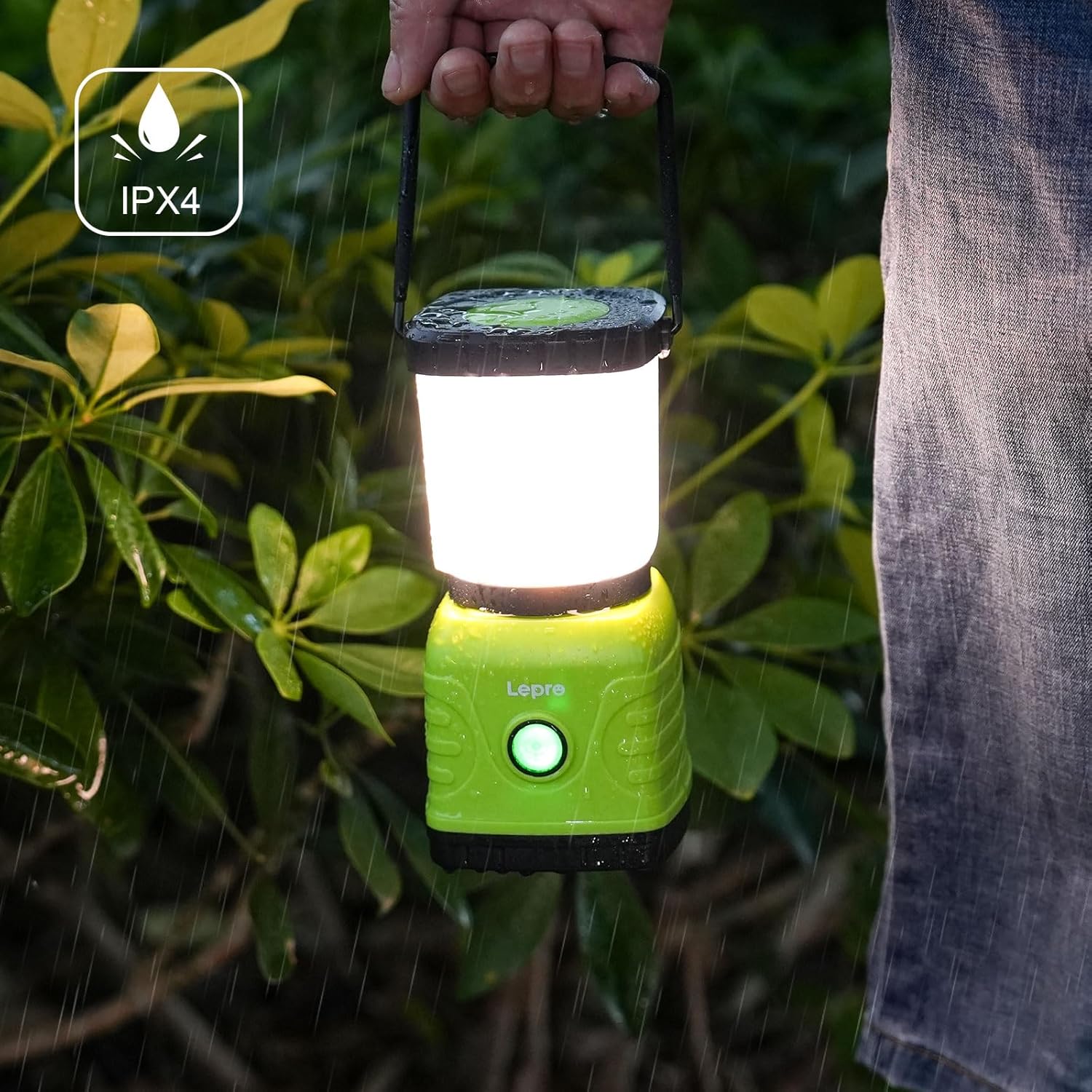 Lepro Camping Light Rechargeable, 1300 Lumen Camping Lantern for Tents, Dimmable 4 Modes, Tent Lights with 3600mAh Power Bank, Camping Accessories, Rechargeable Lantern for Outdoors, Emergency - Image 6