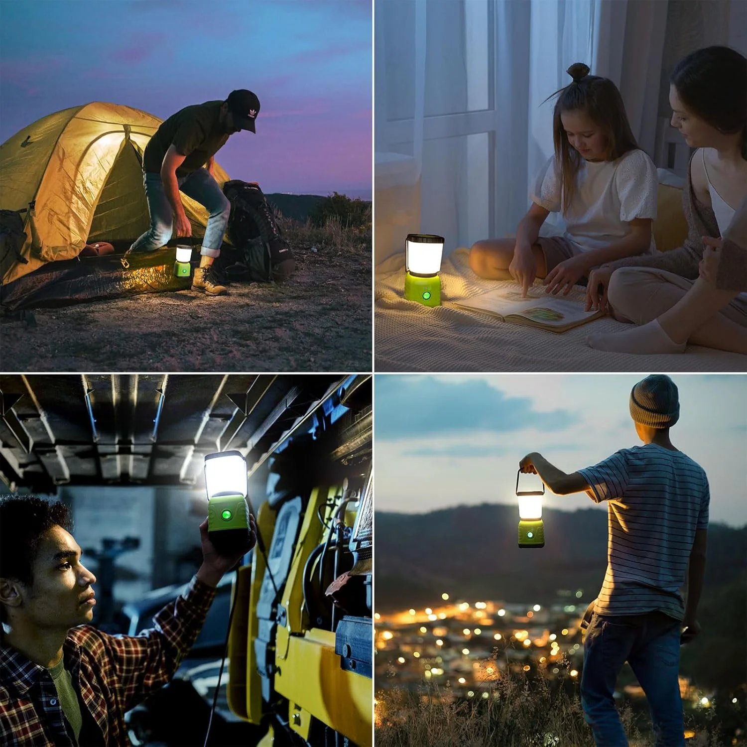 Lepro Camping Light Rechargeable, 1300 Lumen Camping Lantern for Tents, Dimmable 4 Modes, Tent Lights with 3600mAh Power Bank, Camping Accessories, Rechargeable Lantern for Outdoors, Emergency - Image 7