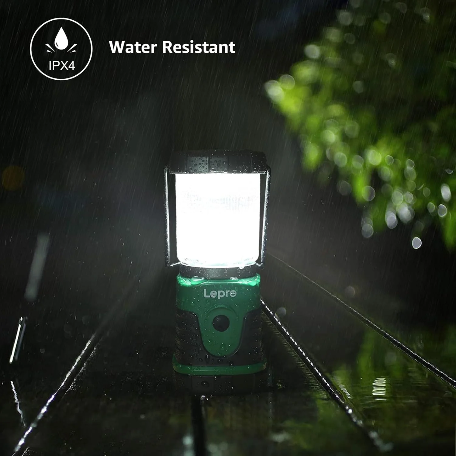 Lepro Camping Lantern, Portable Mini Camping Light, 4 Lighting Modes, Water Resistance IPX4, Suit for Camping, Hiking, Fishing, Emergency, Power Cuts and More, 3 AA Battery Powered, Pack of 4 - Image 7