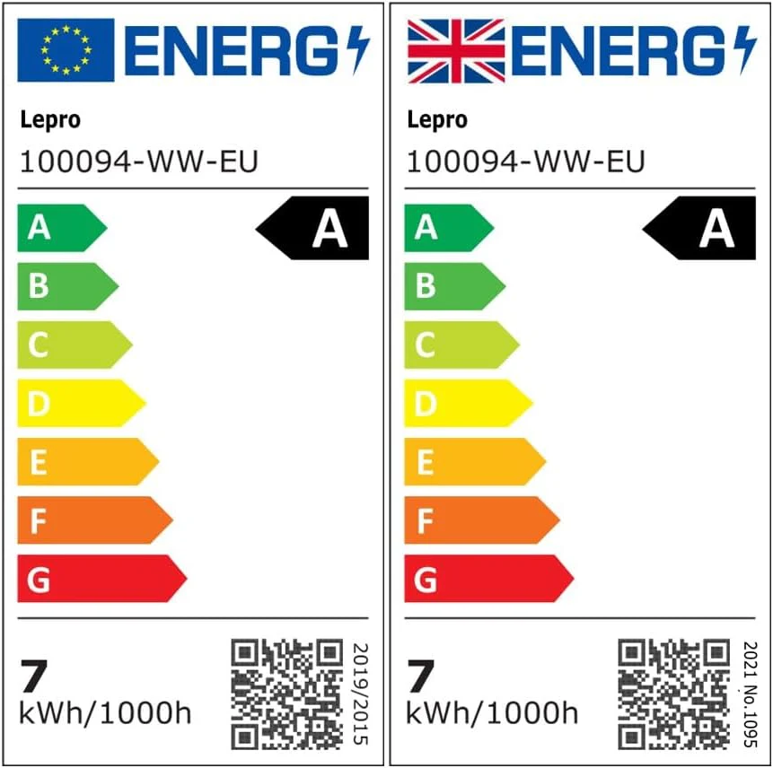 Lepro E27 Screw Bulb Vintage, Ultra Efficient A-Rated GLS Bulb, 7.2W = 100W, 1521lm, 2700K Warm White, 50000H Lifespan, Clear Filament, Glass, Non-dimmable - Image 10