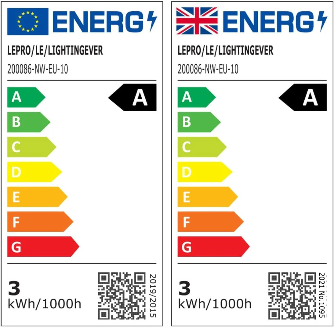 Lepro GU10 LED Bulbs, Neutral White 4000K, A Energy Class, 590LM, 3.3W (50W Equivalent), 100¡« Wide Beam Angle, 50000H Long Life, Energy Saving LED Spotlight Bulb, Non-Dimmable, Pack of 10 - Image 10