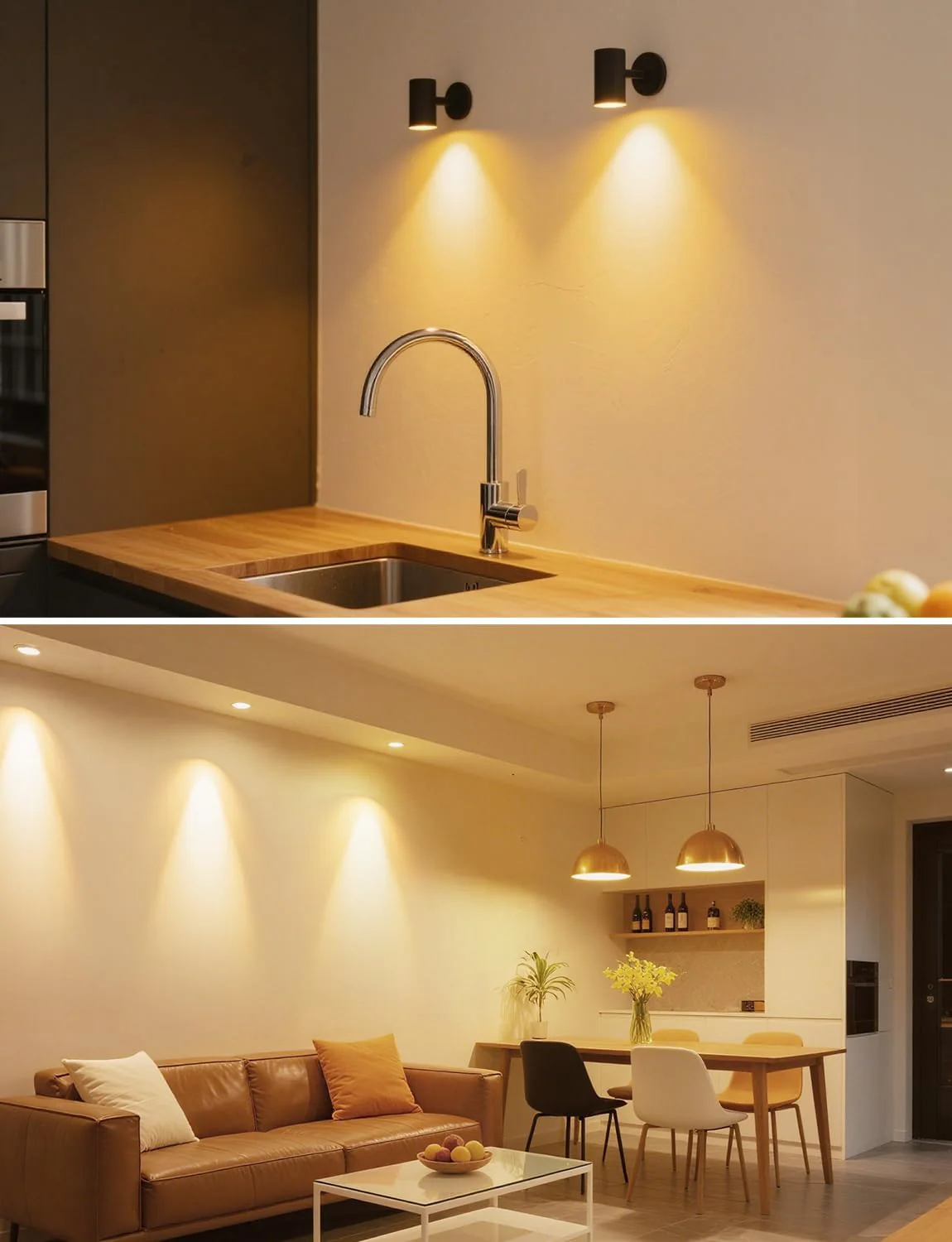 Lepro GU10 LED Bulbs, Warm White 2700K, 630LM, 6W (80W Equivalent), 38¡« Beam Angle, Energy Saving Spotlight Bulbs, Non-Dimmable, 8 Packs - Image 5